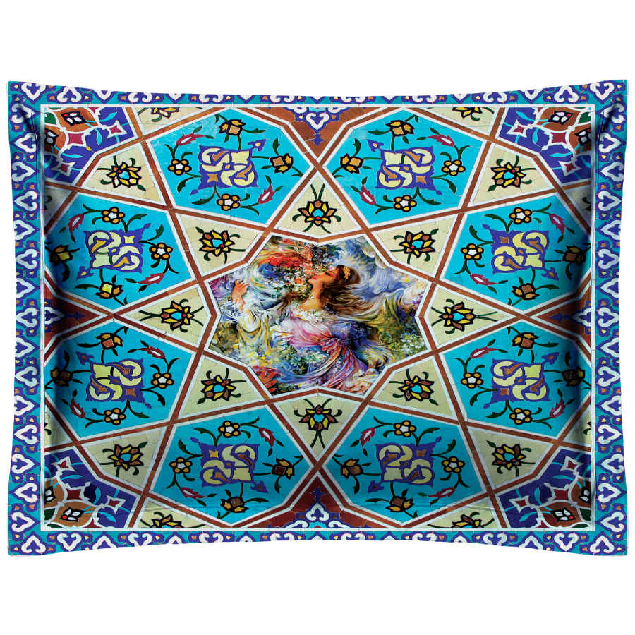 Main image of 波斯天鹅绒枕套 – 标准尺寸，Rokh款（2个）