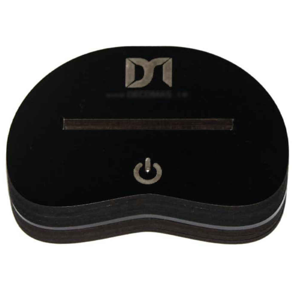 波斯 3D LED 小夜灯——爱情语录《月中鱼》款