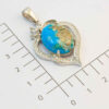 Thumbnail 3: 波斯银吊坠 配绿松石 Rosa