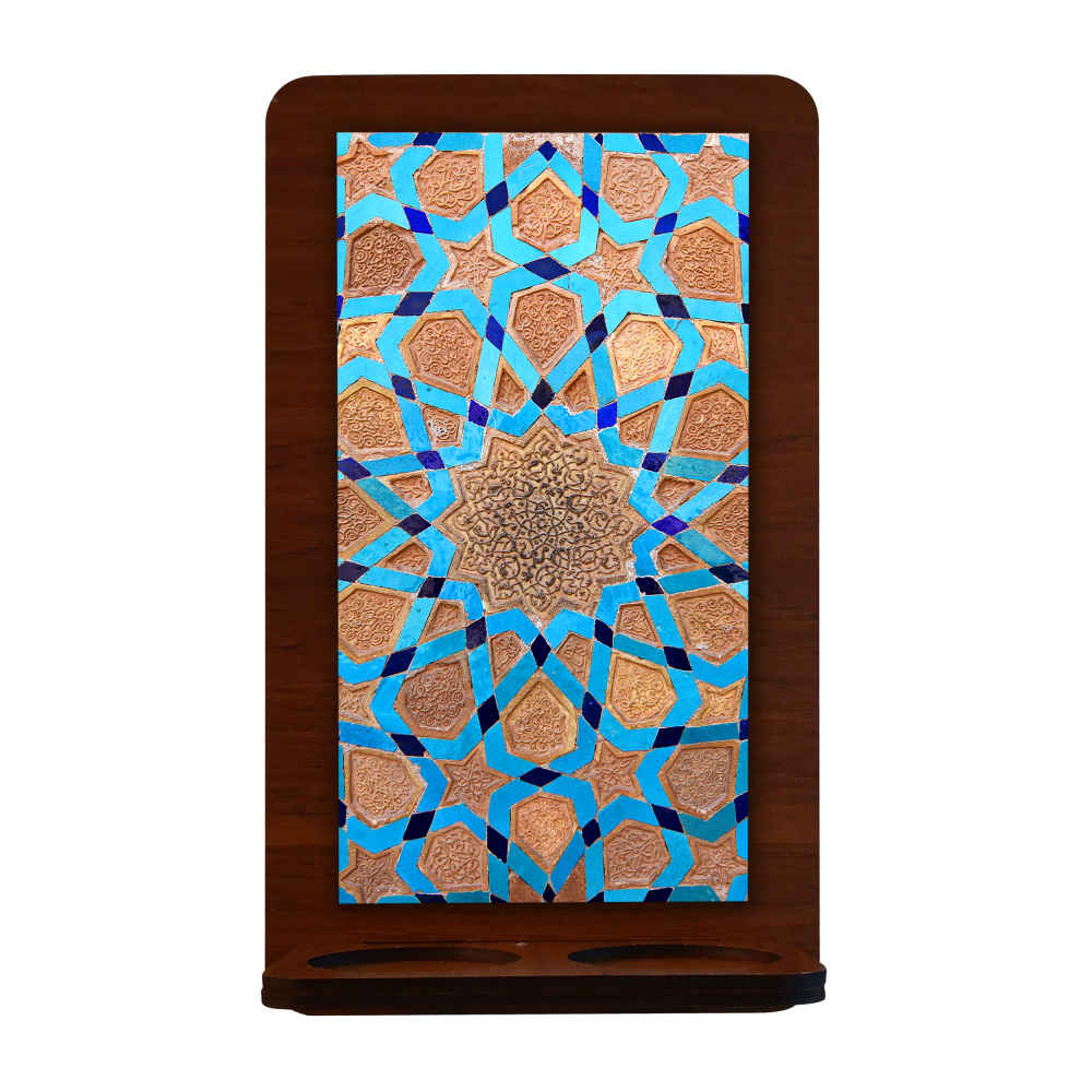 Main image of 波斯木质墙壁茶蜡烛灯 – Ayda 款（2 件）