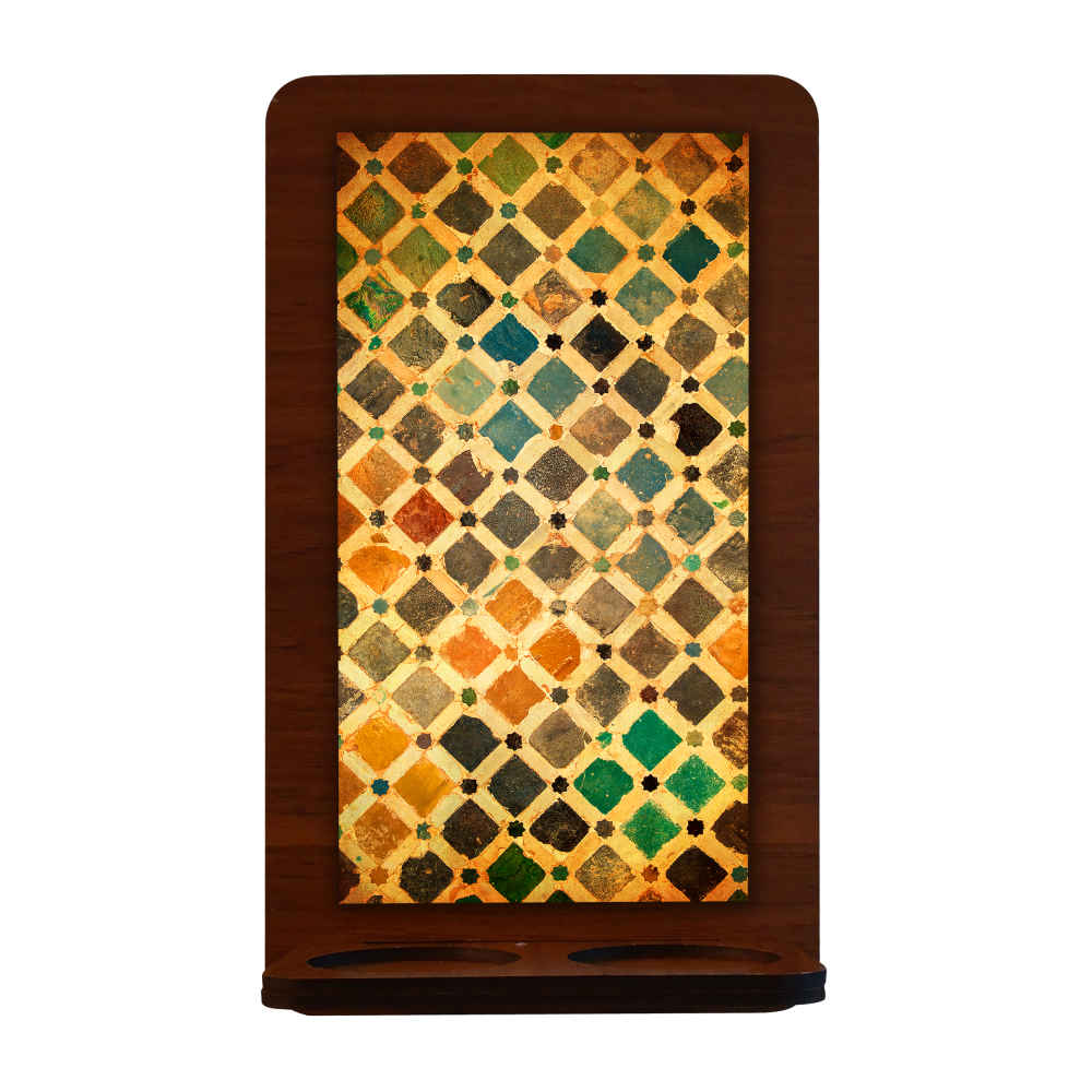 Main image of 波斯木质墙壁茶蜡烛灯 – Bahar 款（2 件）