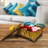 Thumbnail 2: 舞蹈图案木质糖果收纳盒