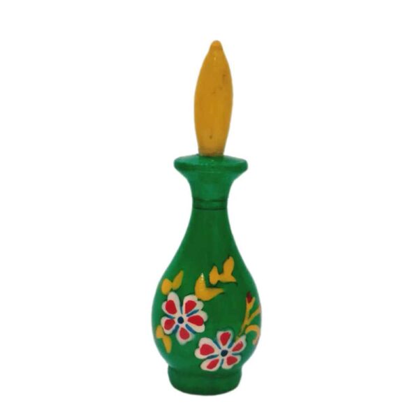 波斯 Surma Dani 容器，木制 Yasna 款（x2）