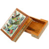 Thumbnail 2: 波斯木质扑克牌盒 – 哈塔姆珐琅 Naghashi 款