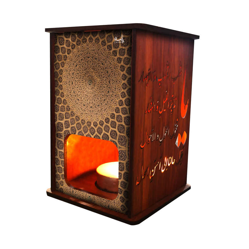 Main image of 波斯木质茶蜡烛灯 – Gonbad 款（2 件）