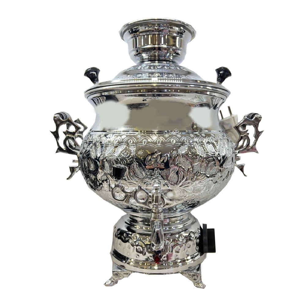 Main image of 波斯电动萨摩瓦茶壶 – 传统设计 6 升