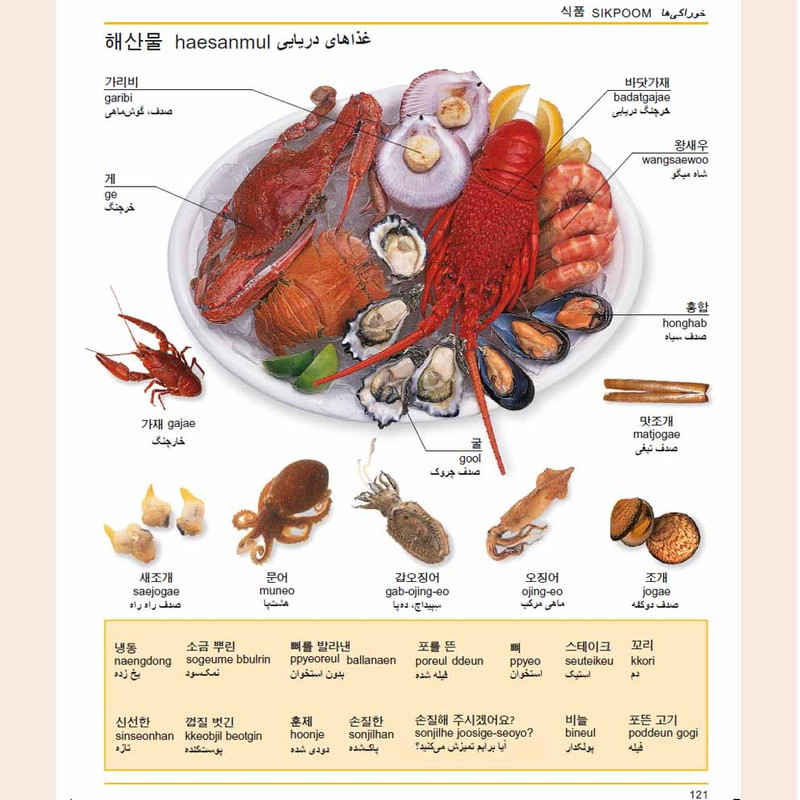《韩语–波斯语视觉词典》– Zahra Yousefi Rad 著