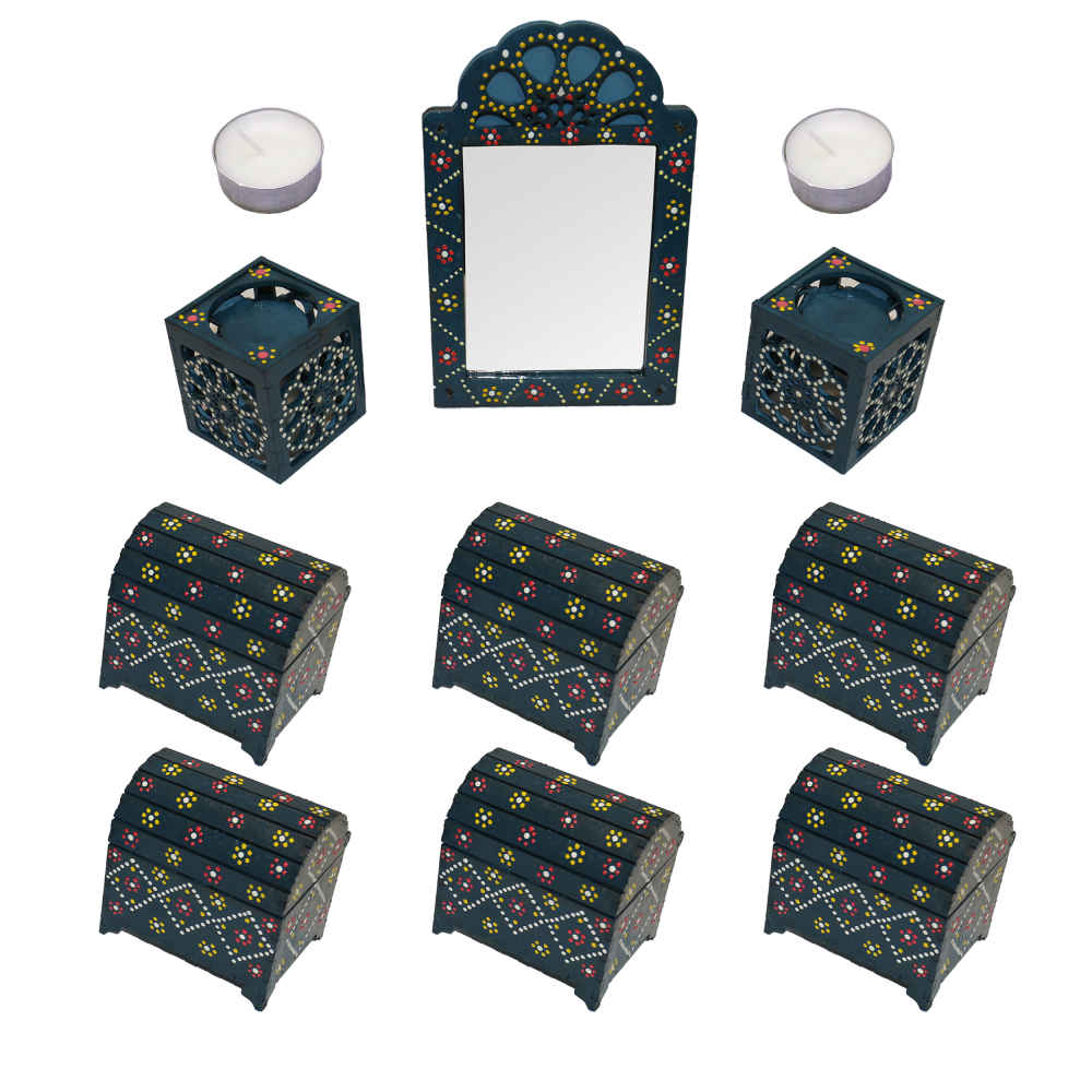 Main image of 哈夫特·辛套装带镜子——适用于诺鲁兹 Noghte Koob款