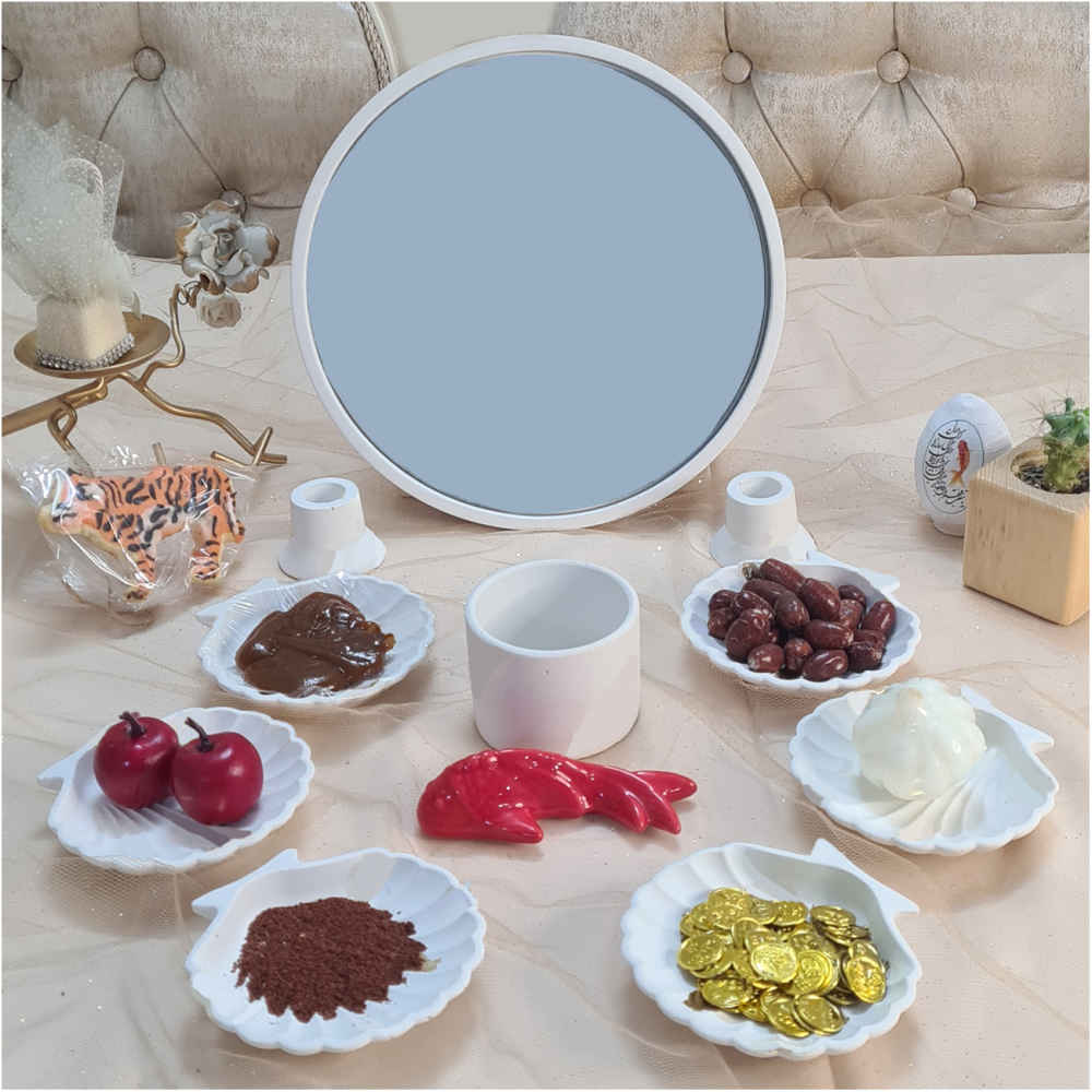 哈夫特·辛套装带镜子——适用于诺鲁兹 Sadaf款