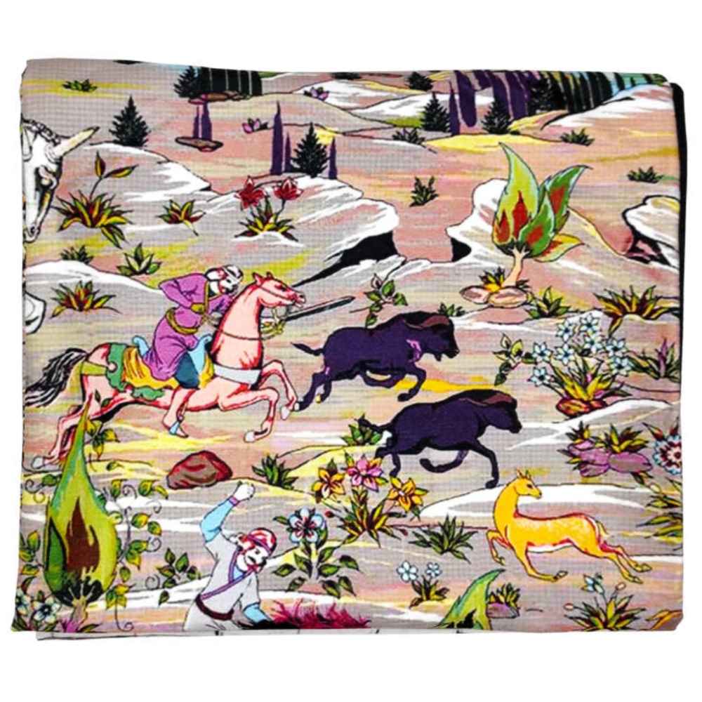 大号波西米亚波斯风格室内地垫 萨法款