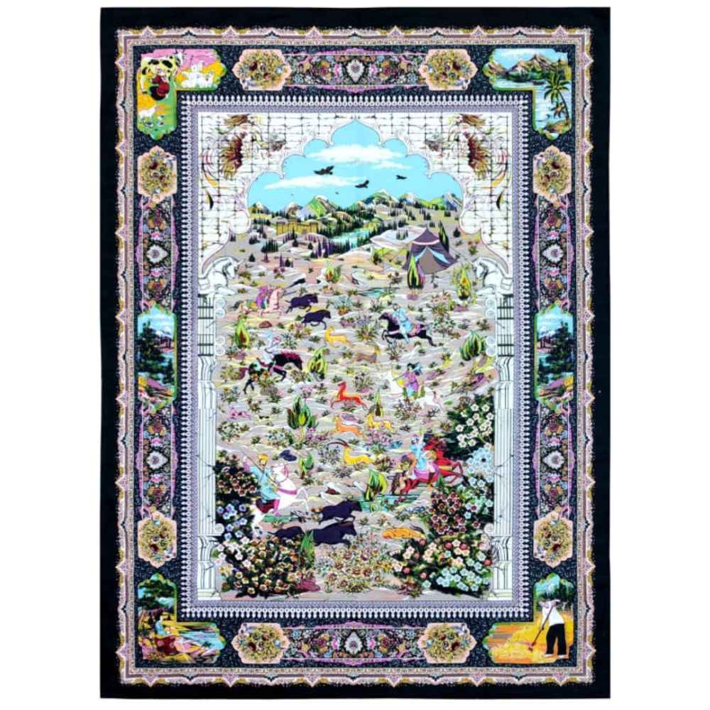 Main image of 大号波西米亚波斯风格室内地垫 萨法款