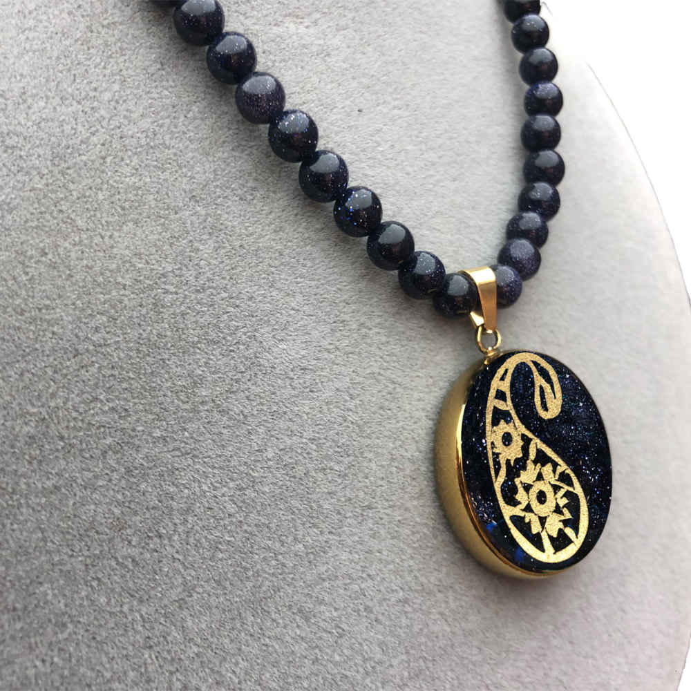 波斯镀金项链 Boteh Jegheh