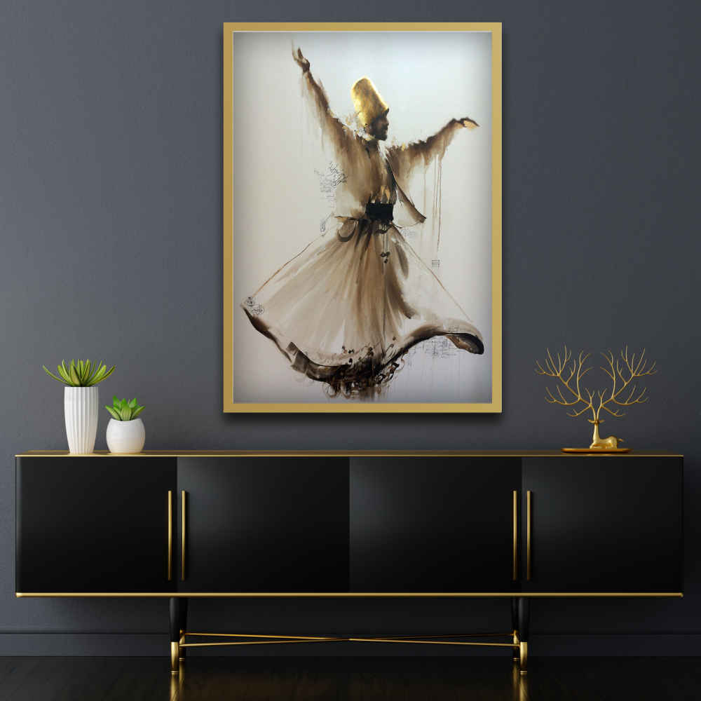 Main image of 波斯帆布画——印刷 鲁米