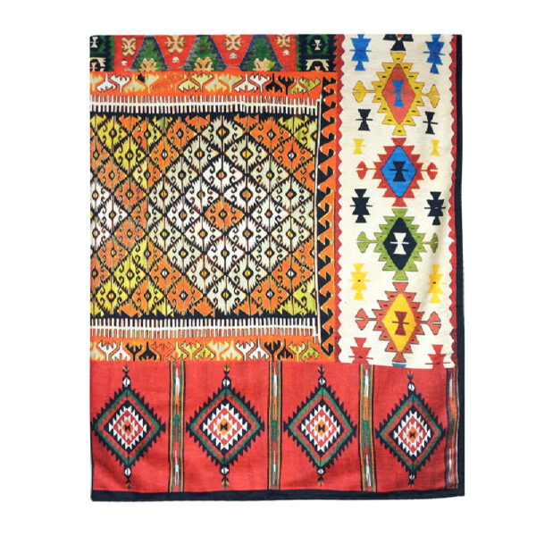 大号波西米亚波斯风格室内地垫 玛赫罗赫款