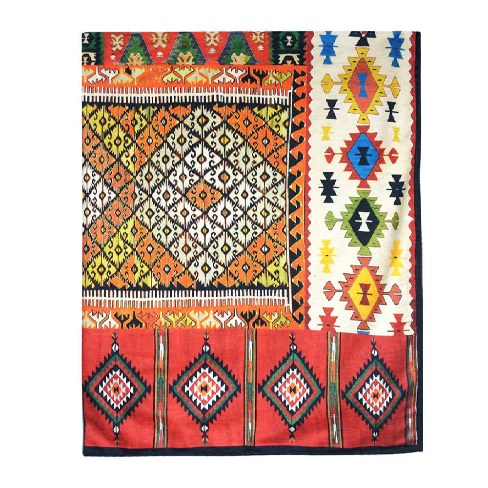 Main image of 大号波西米亚波斯风格室内地垫 玛赫罗赫款