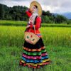 波斯女性传统吉拉基服饰套装