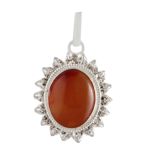 波斯银吊坠 经典款 也门玛瑙宝石 Sima