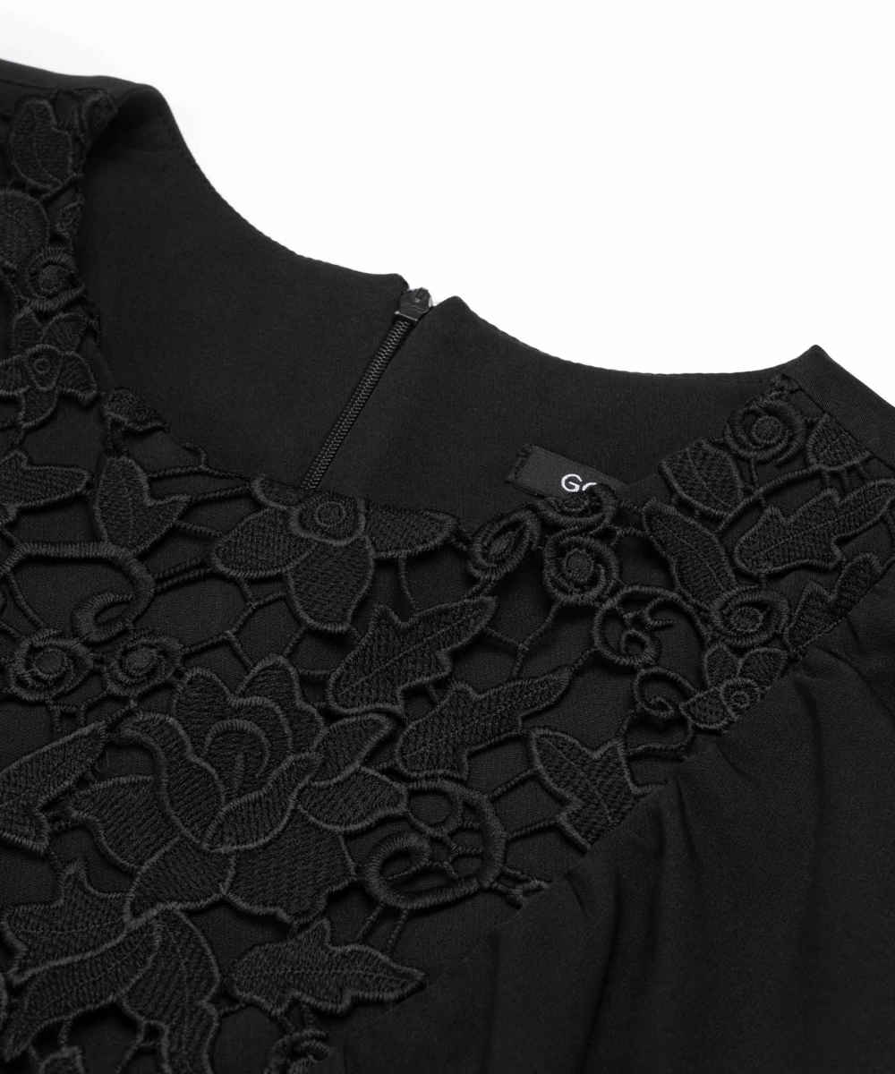 女士时尚无袖圆领连衣裙 夏季适穿 款式 Darya