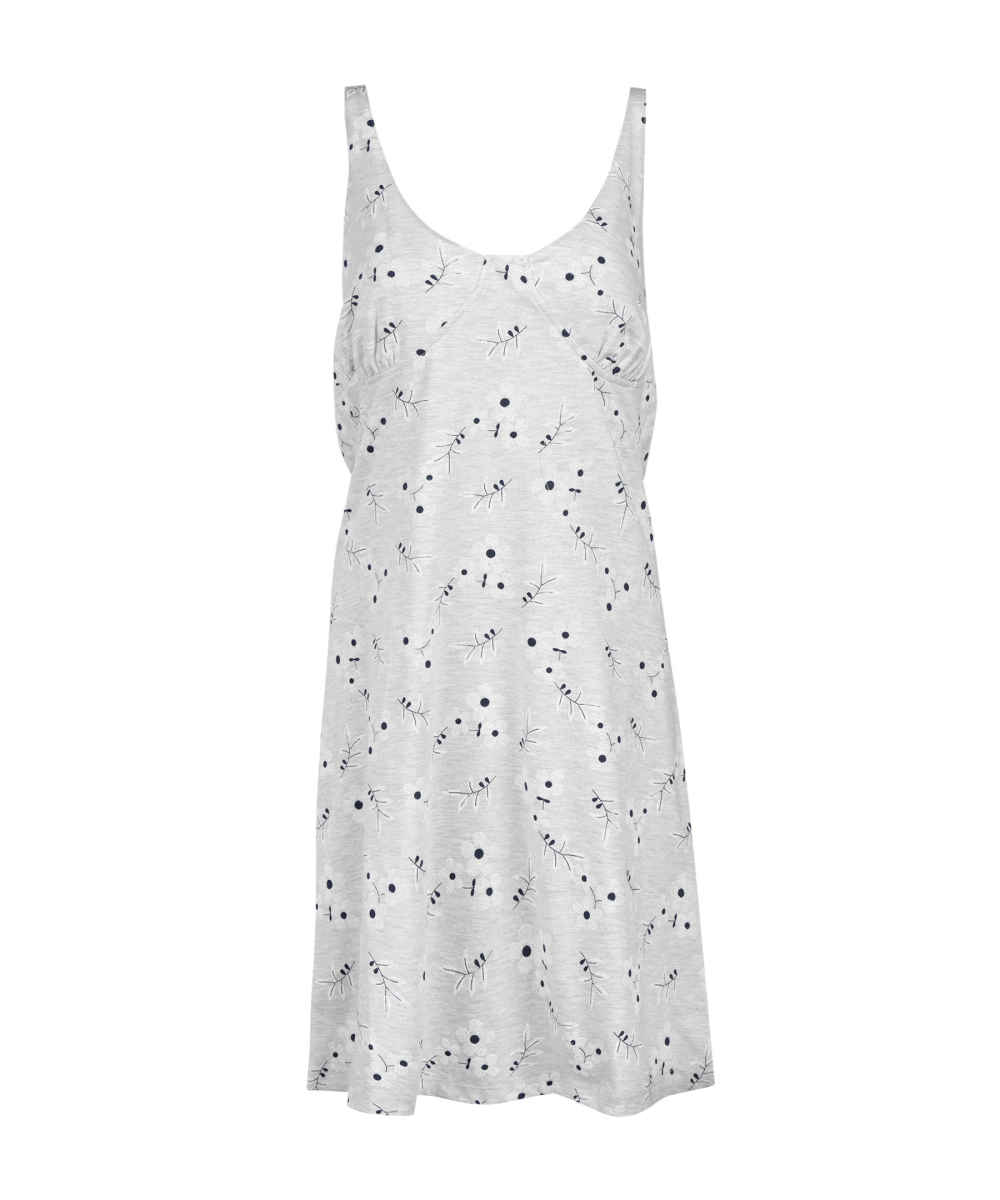 女式时尚连衣裙 – 无袖睡衣 Flower 款