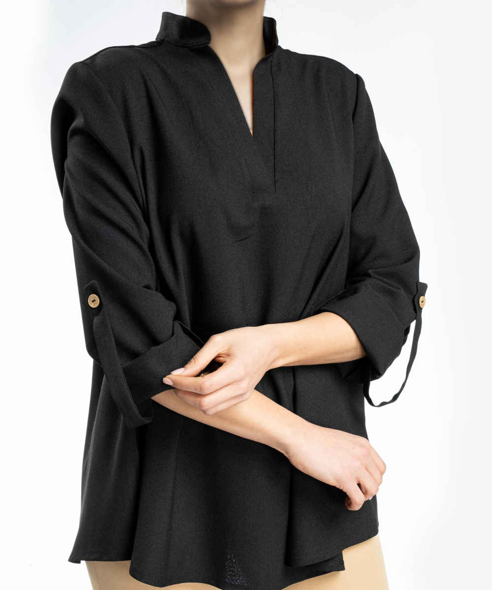 女式时尚长袖衬衫 Rasta 款