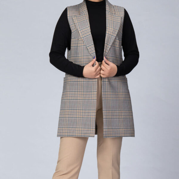 女士时尚无袖西装外套 款式 Mehrsa