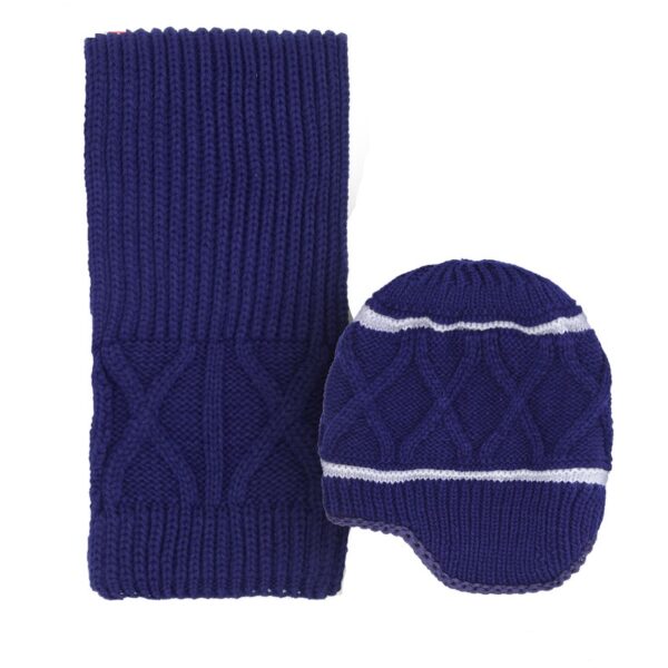 女士针织帽与围巾套装 – Laleh 款