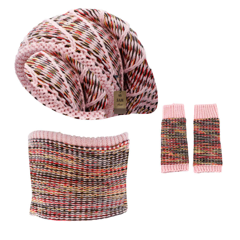 女士针织帽与围巾套装 Panah 款