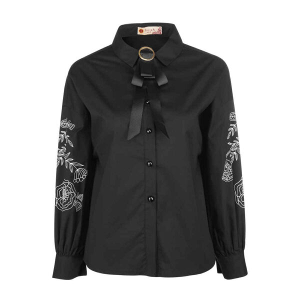 女士长袖衬衫 款式 Farzaneh