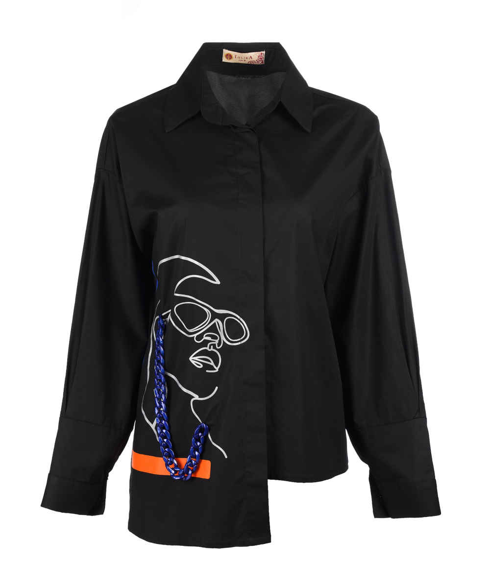 女士长袖衬衫 款式 Nafas