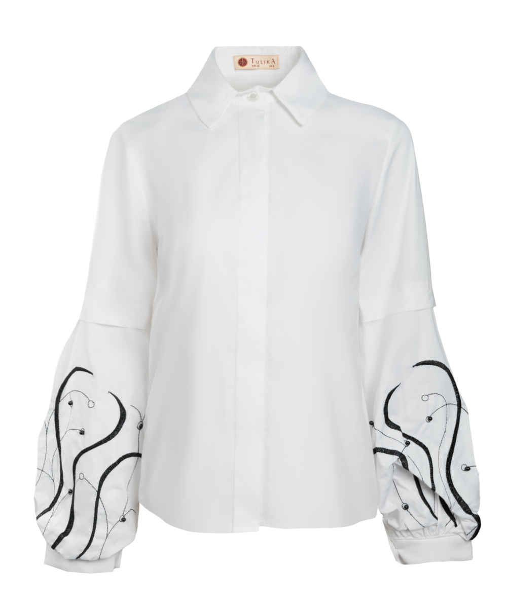 女士长袖衬衫 款式 Raaz