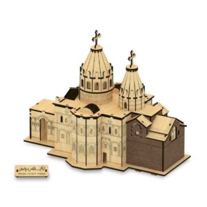 139 件装 3D 拼图 – Saint Thaddeus 大教堂（复杂设计）