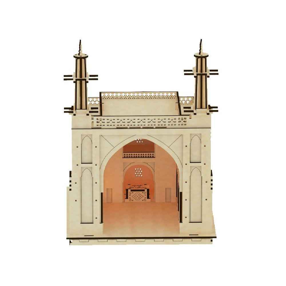 54 件装 3D 木质拼图 – Monar Jonban（复杂设计）