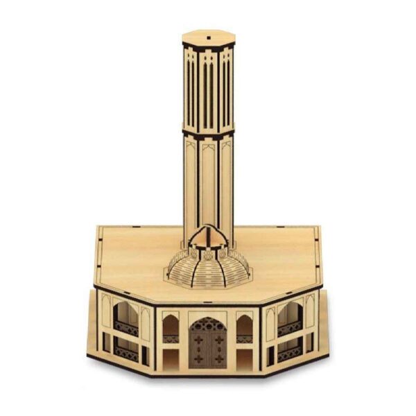 86 件装 3D 拼图 – Dolat Abad 风塔（建筑模型）
