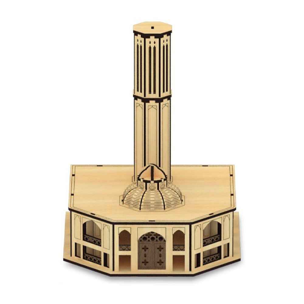 Main image of 86 件装 3D 拼图 – Dolat Abad 风塔（建筑模型）