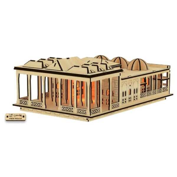 91 件装 3D 拼图 – Chehel Sotoon 宫殿（优雅建筑）