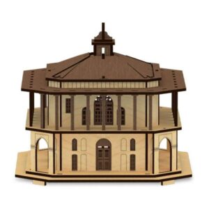 98 件装 3D 拼图 – Chehel Sutoon Qazvin（历史模型）
