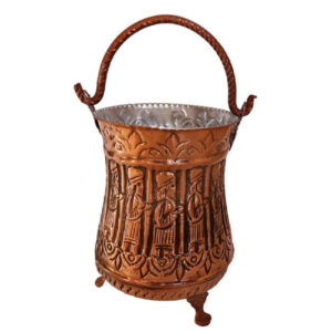 波斯铜制垃圾桶 – Achaemenid 优雅款