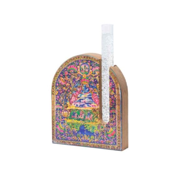 装饰木质玻璃花房花瓶 – 波斯灵感图案 Karan（卡兰）款