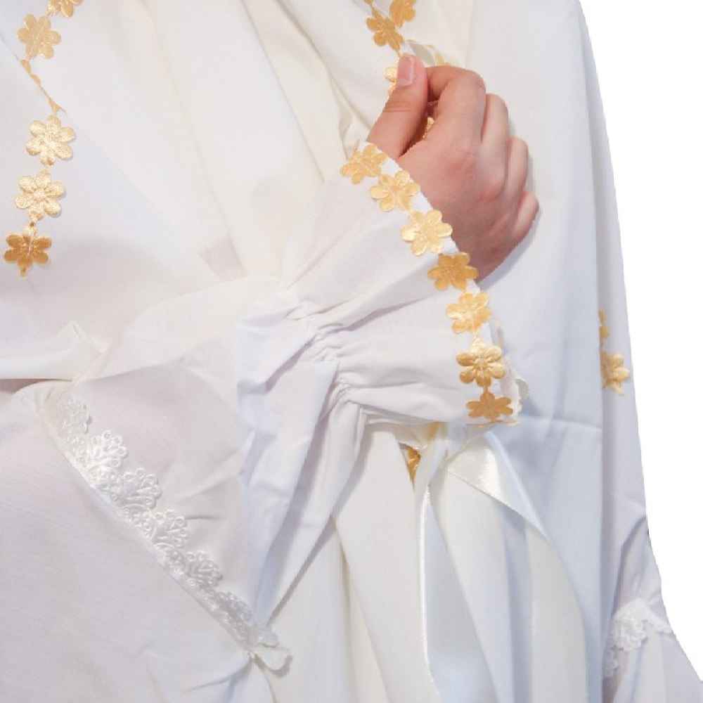 女孩 Taklif 庆祝查多套装（带袖）– Melisa 款