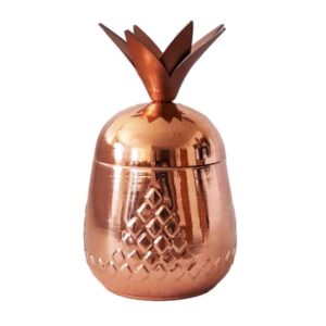 手工波斯铜制糖碗 – 锤纹款 Pineapple