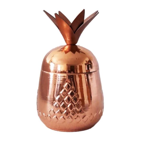 手工波斯铜制糖碗 – 锤纹款 Pineapple