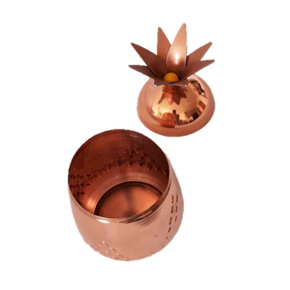 手工波斯铜制糖碗 – 锤纹款 Pineapple