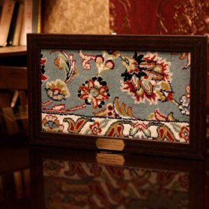 伊斯兰 Imam Reza 圣陵地毯框 25×32 厘米