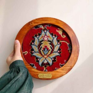 伊斯兰 Imam Reza 圣陵地毯框 – Azin 款