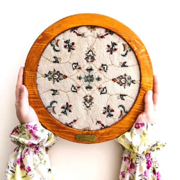 伊斯兰 Imam Reza 圣陵地毯框 – Taban 款