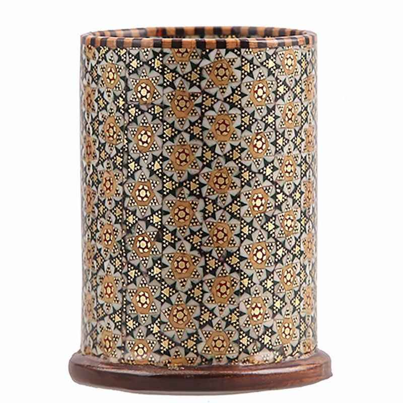 Main image of 波斯木制化妆收纳架 – Khatam Kari 镶嵌 & 搪瓷艺术