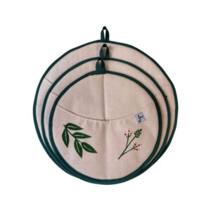 Damkoni – 波斯米饭帽形锅盖蒸汽收集器 3 件套 – Blossom 款