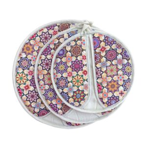 Damkoni – 波斯米饭帽形锅盖蒸汽收集器 3 件套 – Golabeton 款