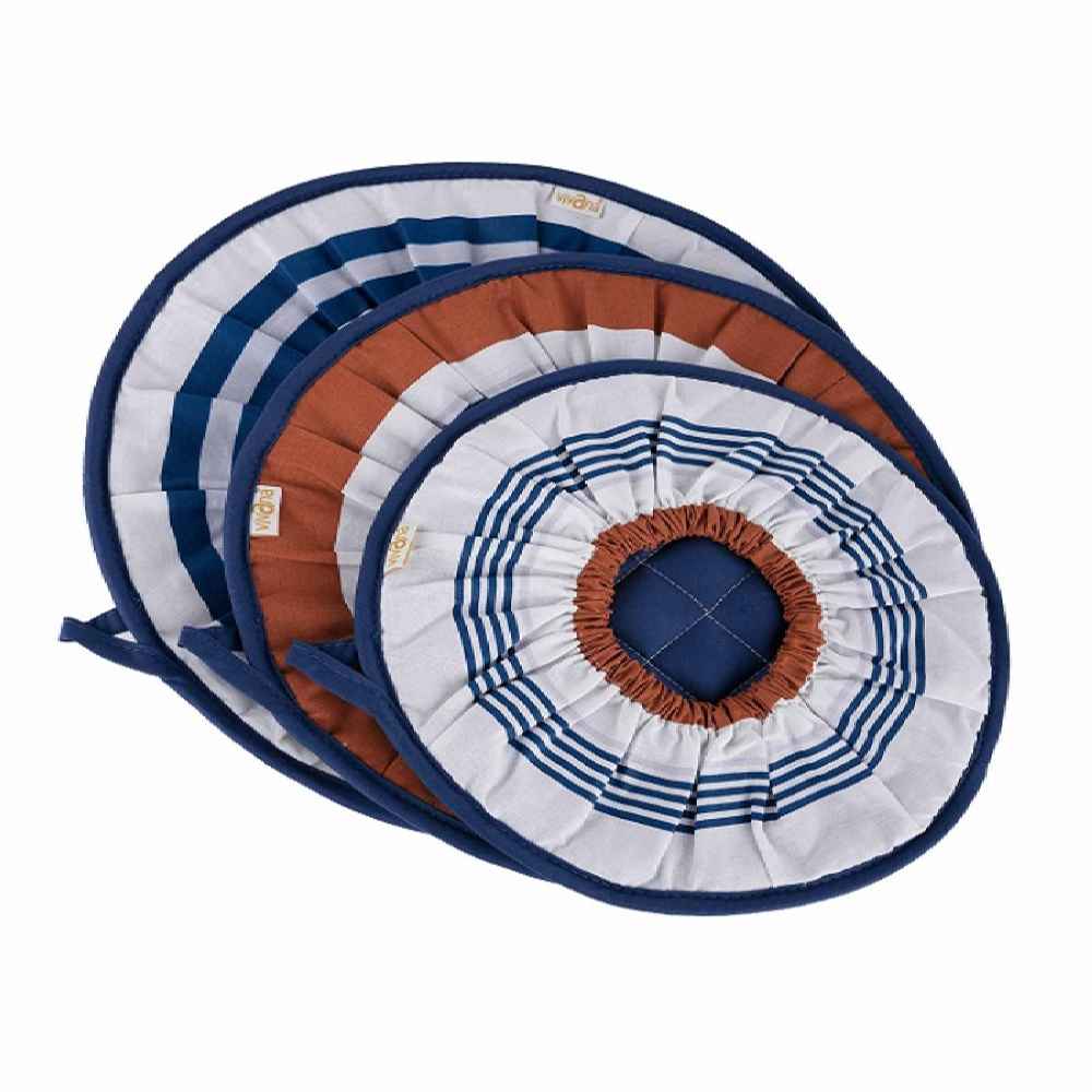 Main image of Damkoni – 波斯米饭帽形锅盖蒸汽收集器 3 件套 – 香草款