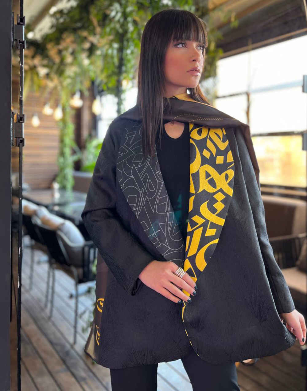 波斯曼托 款式 Shab Hengam